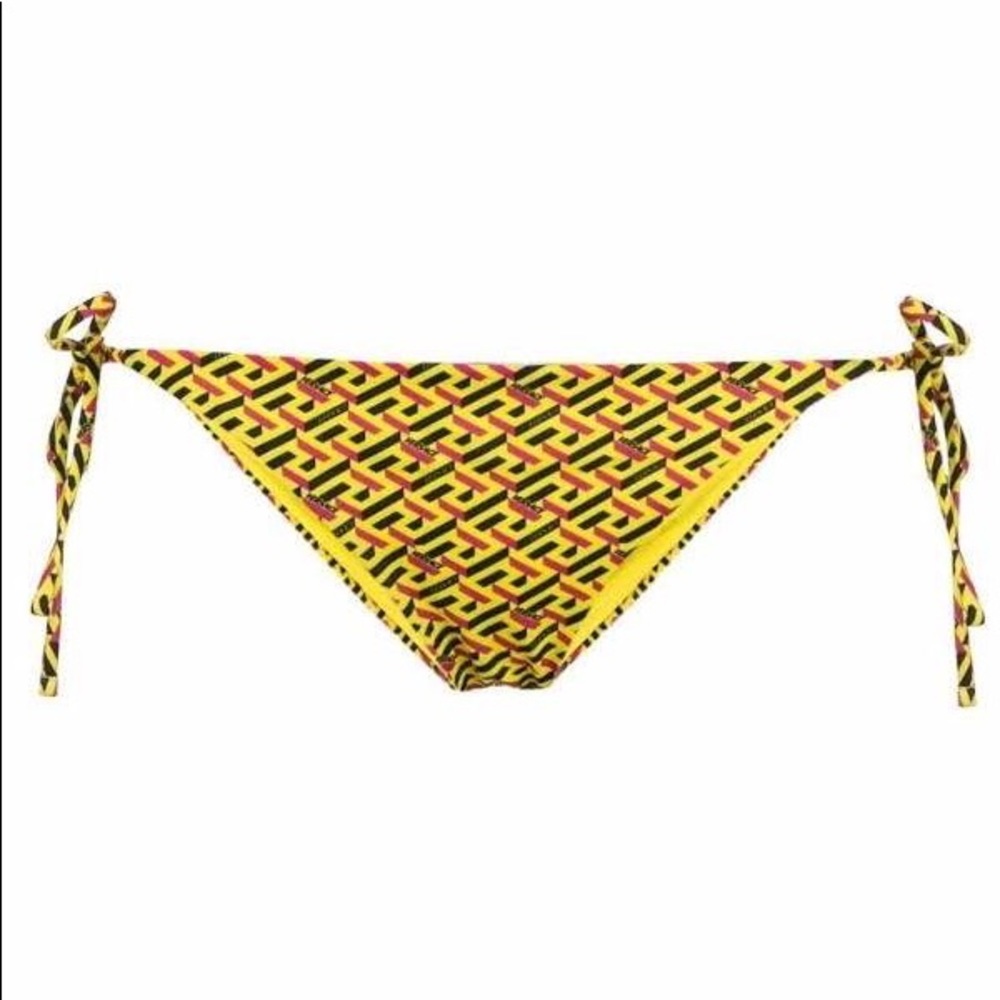 Yellow Monogram Versace Bikini Set - image 2